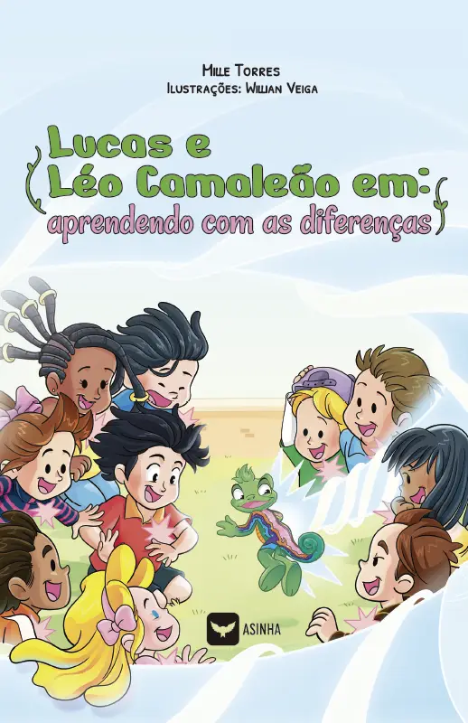 Lucas e Leo Camaleão em: aprendendo com as diferenças
